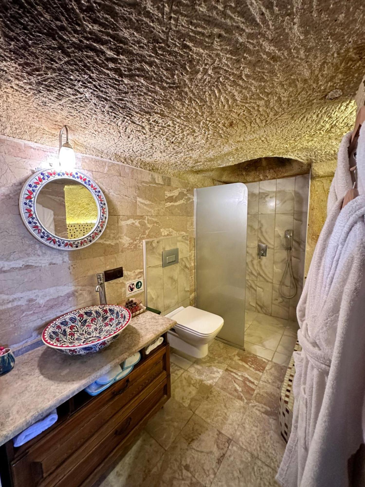 Canela Cave Hotel - Cappadocia Çavuşin Exteriör bild